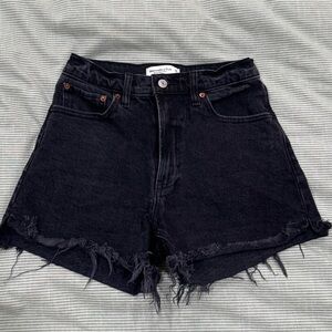 Abercrombie Curve Love Jean Shorts